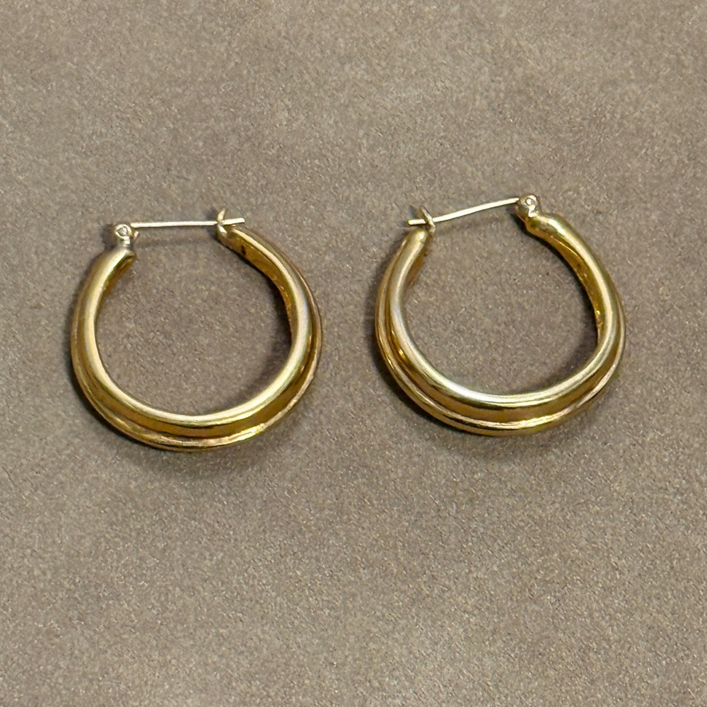 Gold Hoop Earrings